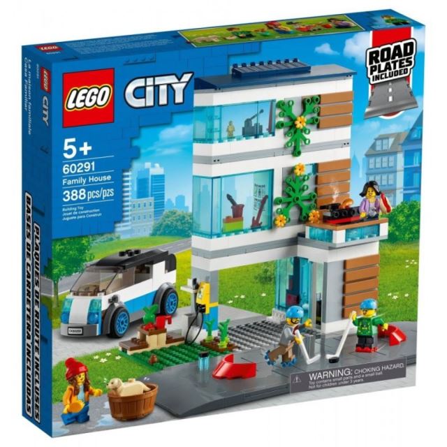LEGO CITY 60291 Moderní rodinný dům