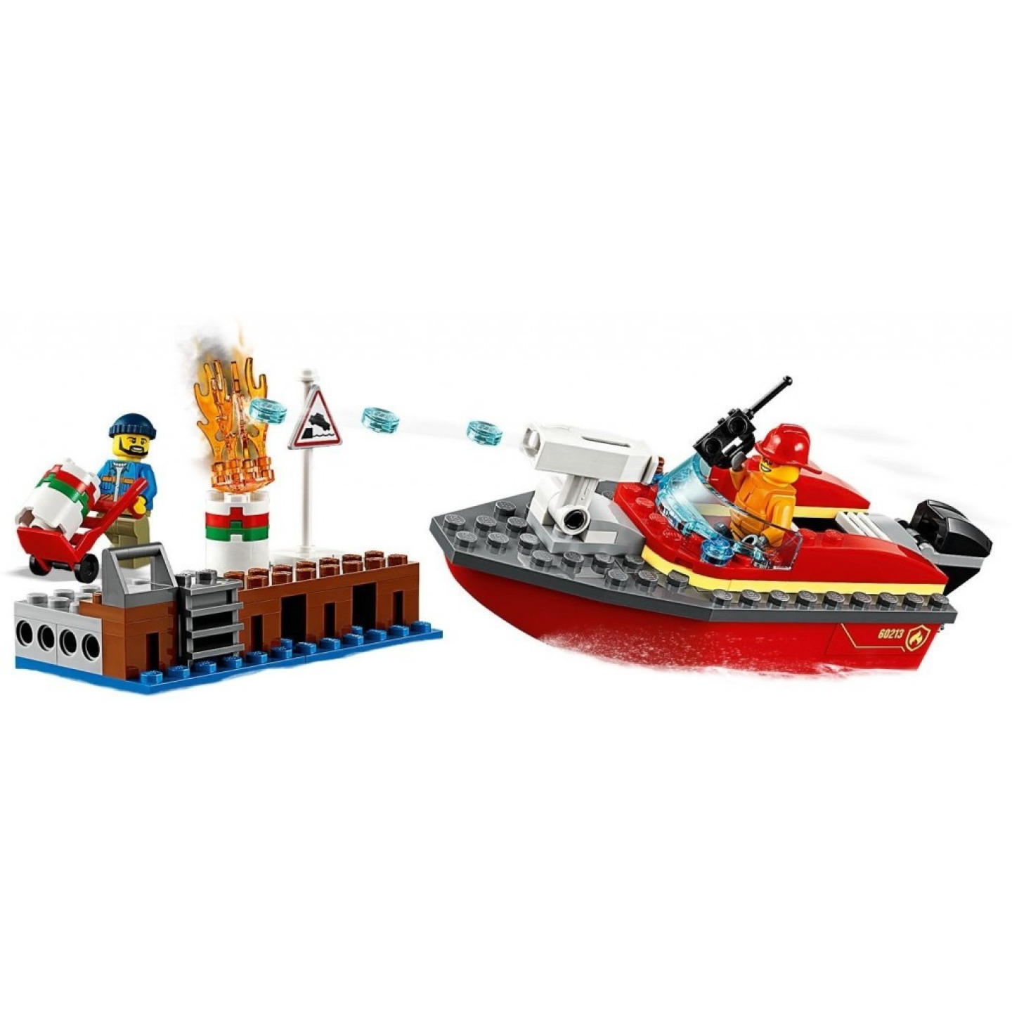 LEGO® CITY 60213 Požár v přístavu