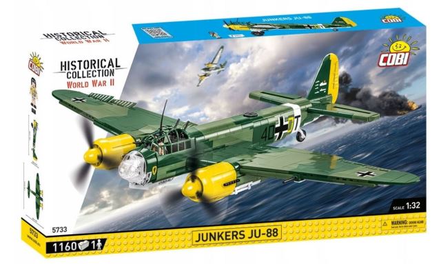 Cobi 5733 Německý bombardovací letoun Junkers JU-88 A 4