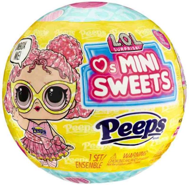 L.O.L. Surprise! Loves PEEPS Mini Sweets ružové kuriatko