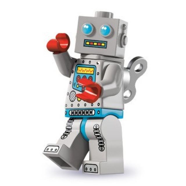 LEGO 8827 Minifigurka Robot Emil