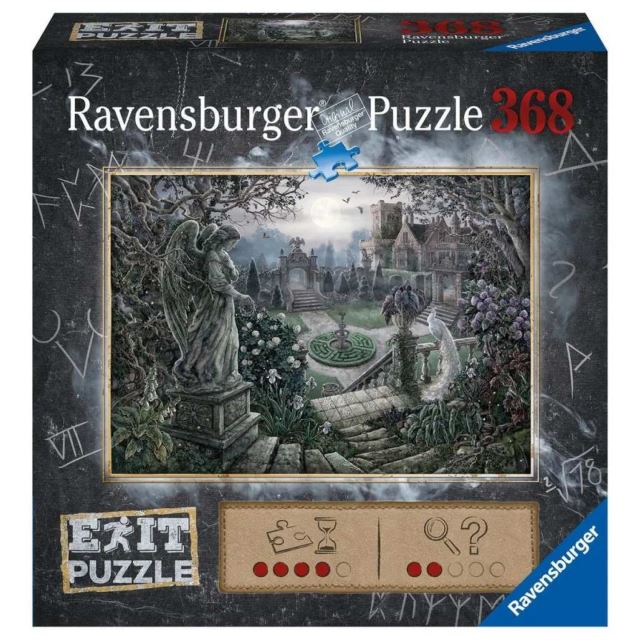 Ravensburger 17120 Exit Puzzle: Zámecká zahrada 368 dílků