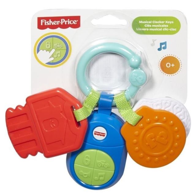 Fisher Price Hudební klíče na zavěšení, Mattel DFP52