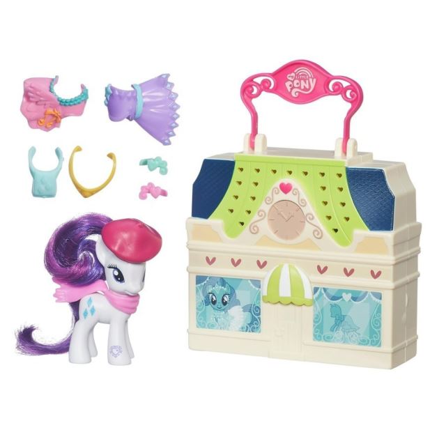 MLP My Little Pony - Otevírací hrací set Boutique Rarity