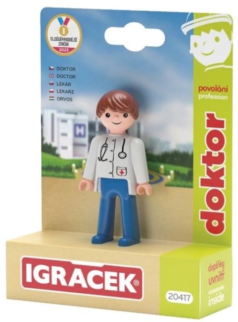 IGRÁČEK Doktor - figurka s příslušenstvím