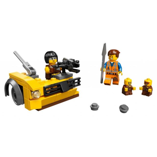 LEGO Movie 853865 Emmet a obyvatelé Apokalypsburgu