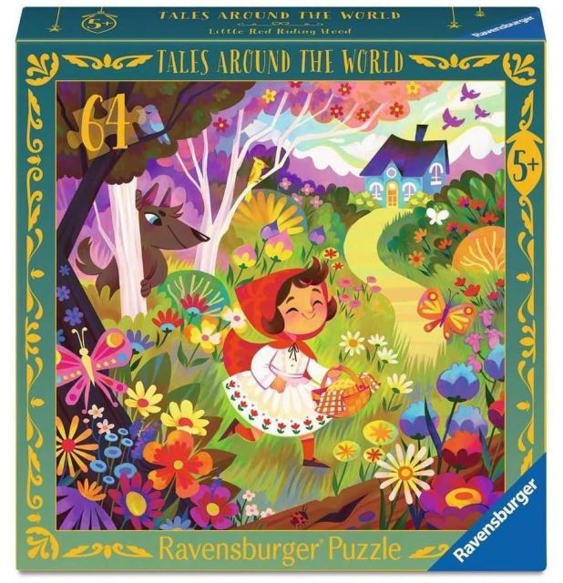 Ravensburger 04208 Puzzle Červená karkulka 64 dílků