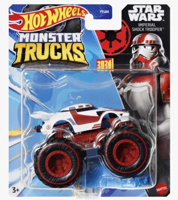 Mattel Hot Wheels® Monster Trucks Kaskadérské kousky SW IMPERIAL SHOCK TROOPER, HTM76