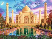 Ravensburger 00741 Tádž Mahal 1500 dielikov (1)