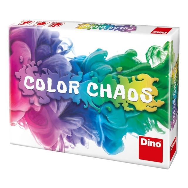Dino Color chaos rychlá karetní hra