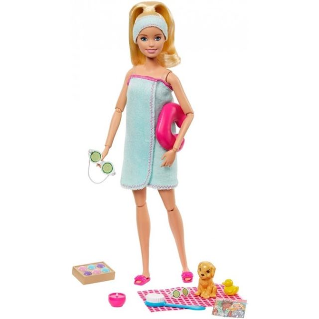Mattel Barbie Wellness panenka blondýnka, GJG55