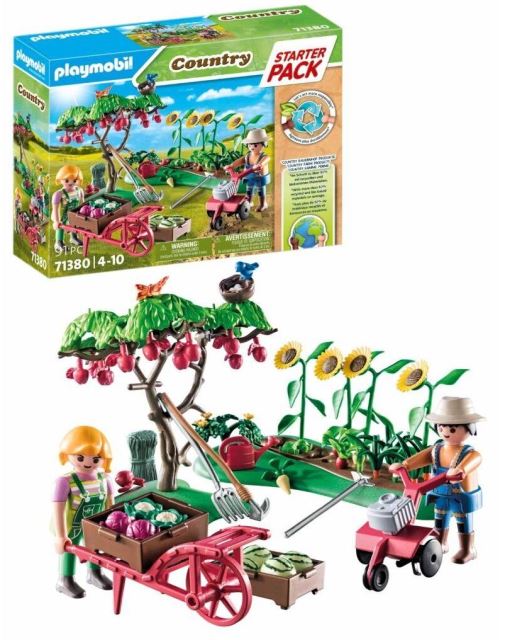 Playmobil 71380 Starter Pack Farmárska zeleninová záhrada