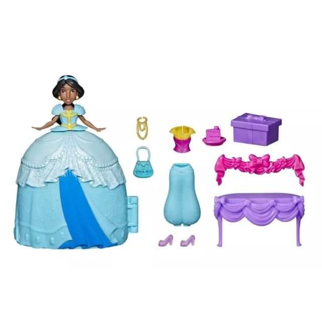 Disney Princess Secret Styles - bábika Jasmín, Hasbro F3468