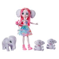 ENCHANTIMALS Rodinka Esmeralda se slony, Mattel GTM30