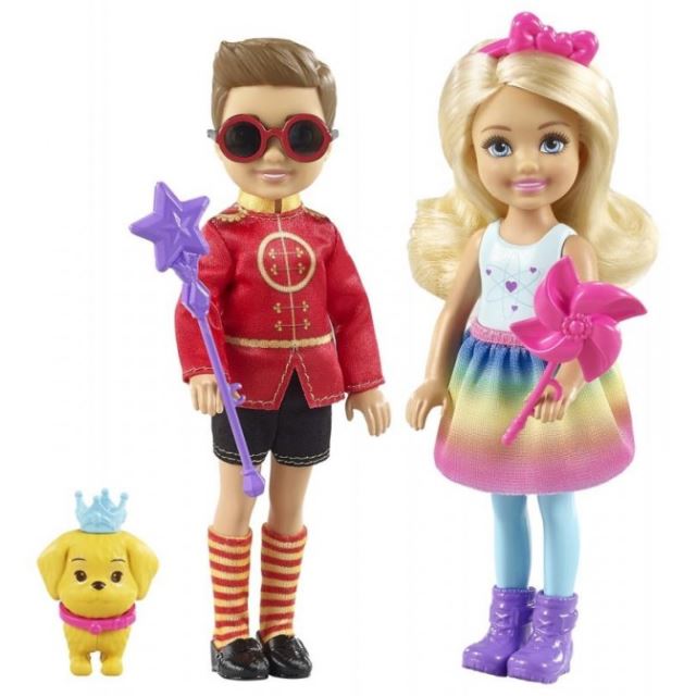 Barbie Kouzelný set Chelsea a Otto, Mattel FRB14