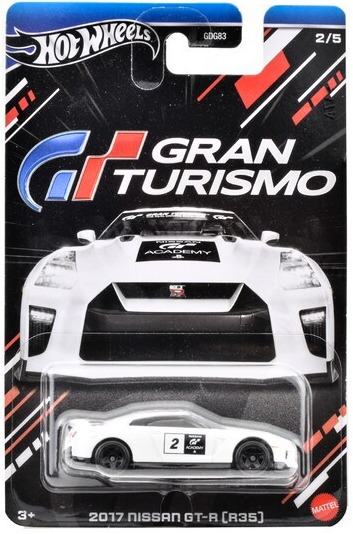 Mattel hw gran turismo 2017 nissan gt-r (r35) 2/5