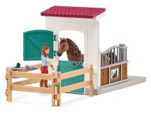 Schleich 42710 Stajňa pre kone Hannah & Cayenne (2)
