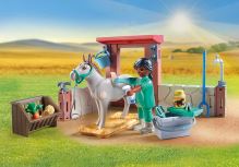 Playmobil 71471 Veterinárny výjazd k somárom (2)