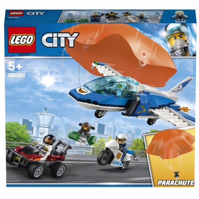 LEGO® CITY 60208 Zatčení zloděje s padákem