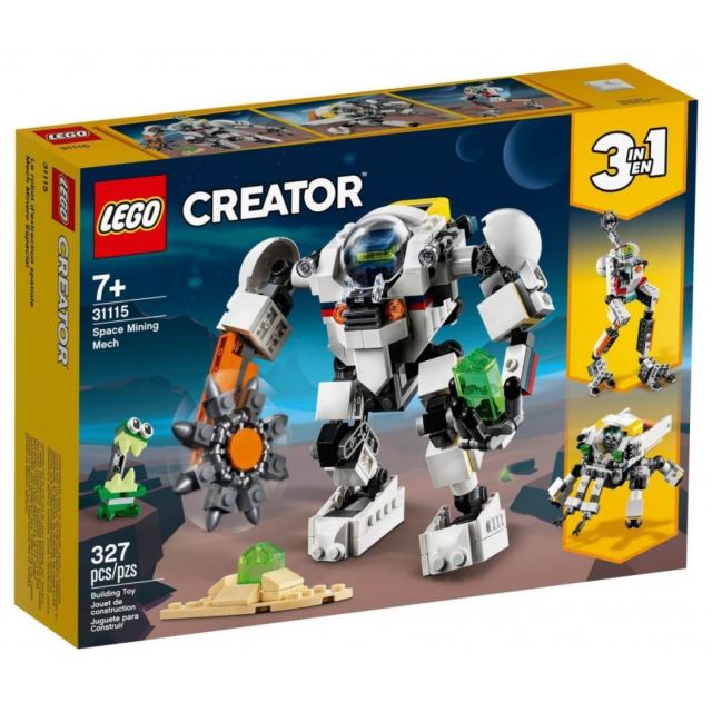 LEGO CREATOR 31115 Vesmírný těžební robot
