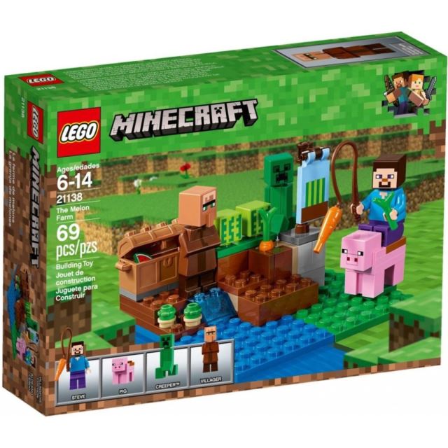 LEGO Minecraft 21138 Melounová farma, Rarita!