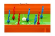 Kopaná - Fotbal společenská hra 53 x 31 x 9cm (4)
