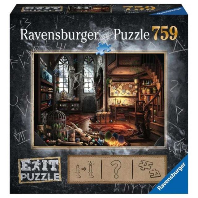 Ravensburger 19954 Exit Puzzle: Dračí laboratoř 759 dílků