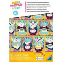 Ravensburger 05137 Puzzle Mix & Match Legrační zvířátka 3x24 dílků (1)