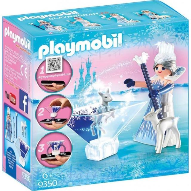 Playmobil 9350 Playmogram 3D Ledová královna s kolouškem