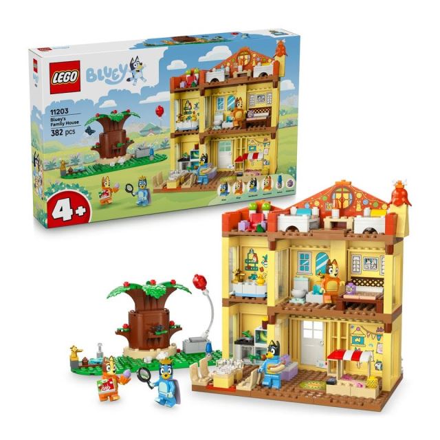LEGO® BLUEY 11203 Bluey a jej rodinný dom