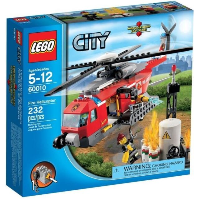 LEGO CITY 60010 Hasičská helikoptéra