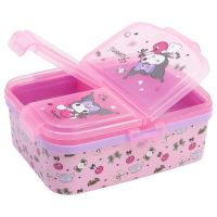 Kuromi Olovrantový box s priehradkami 550 ml (1)
