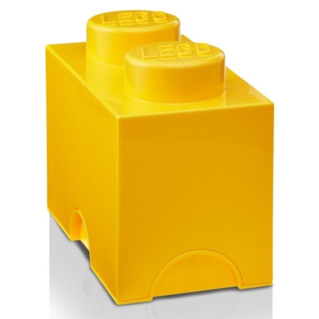 LEGO® Úložný box 125x252x181 žlutý
