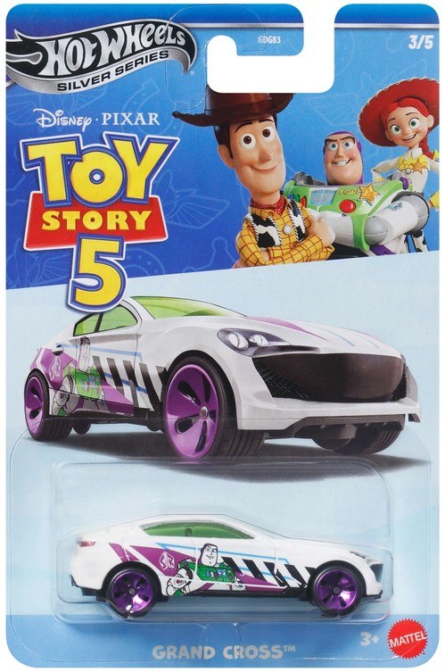 Mattel hot wheels® silver series toy story 5 grand cross buzz