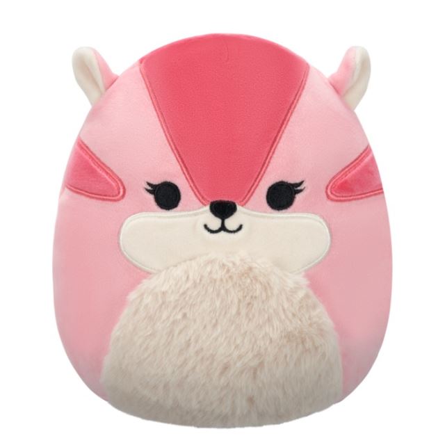 SQUISHMALLOWS Chipmunk s chlpatým bruškom - Dianalee