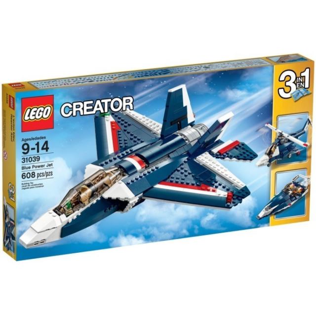 LEGO® Creator 31039 Stíhačka Blue Power 3 v 1