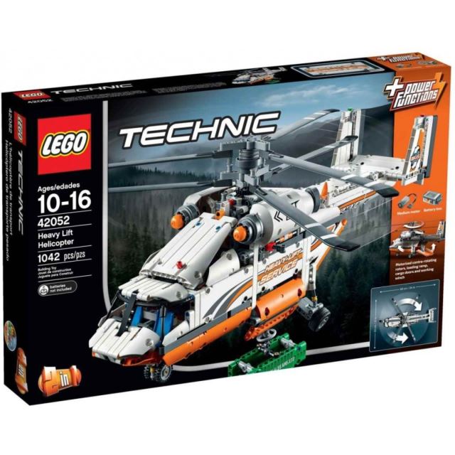 LEGO® TECHNIC 42052 Helikoptéra na těžké náklady