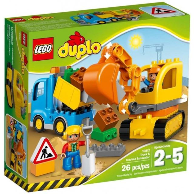 LEGO® DUPLO 10812 Pásový bagr a náklaďák