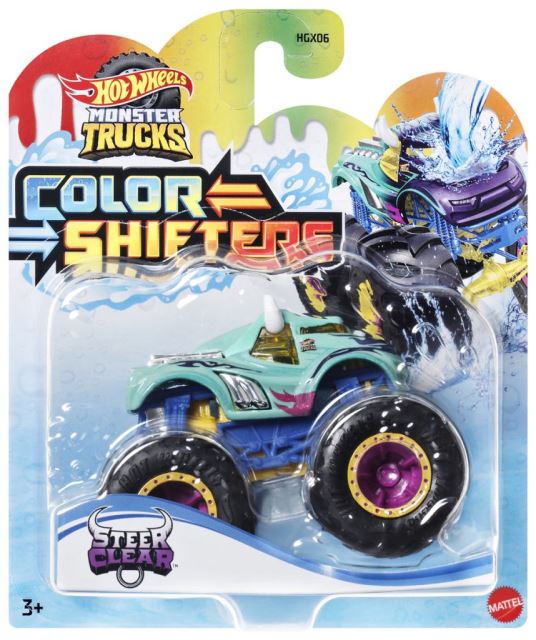 Hot Wheels® Monster Trucks Color Shifters™ STEAR CLEAR, HVH83