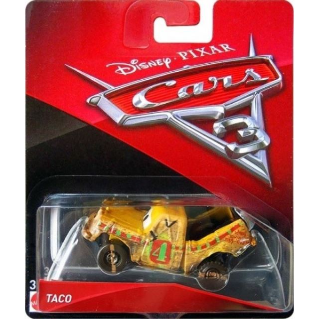 Cars 3 Autíčko Taco, Mattel DXV39