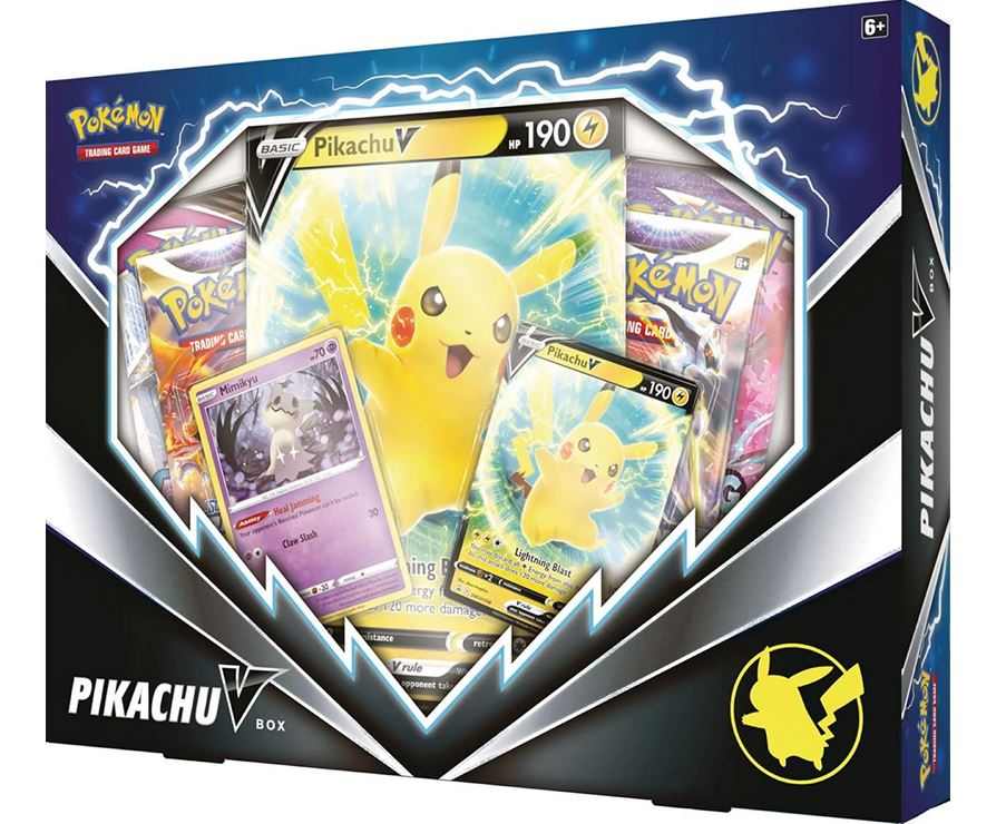 Pokémon tcg: pikachu v box