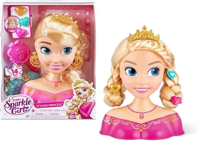 Česacia hlava Sparkle Girlz