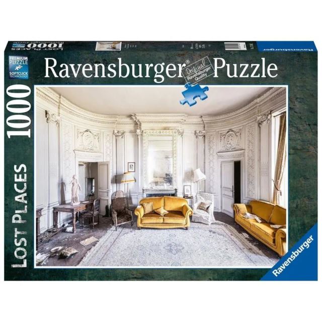 Ravensburger 17100 Puzzle Stratené miesta: Biela izba 1000 dielikov