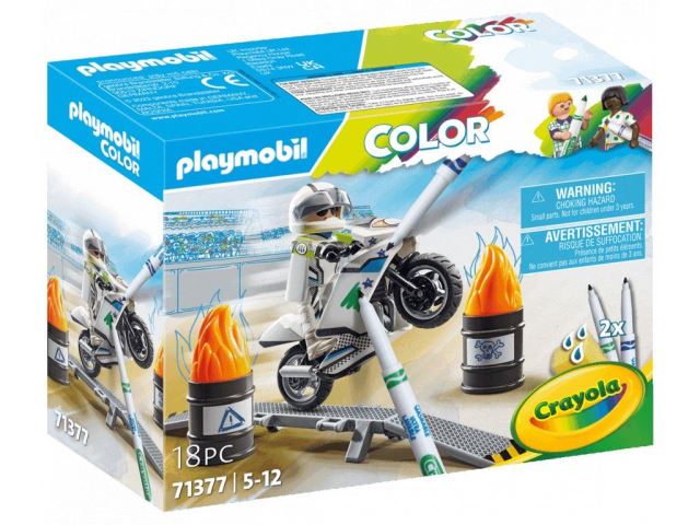 Playmobil 71377 Color: Cestná motorka