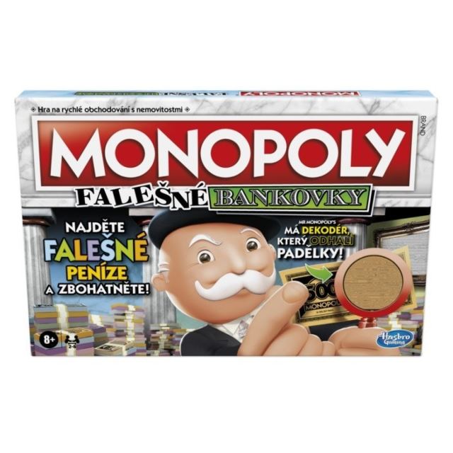 Monopoly Falešné bankovky, Hasbro F2674