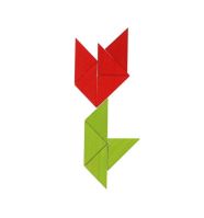 Drevená mozaika Triangles tangramy 64 dielikov (4)