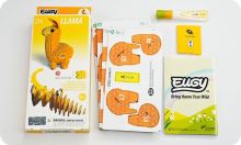 EUGY Lama 3D kartónová skladačka (4)