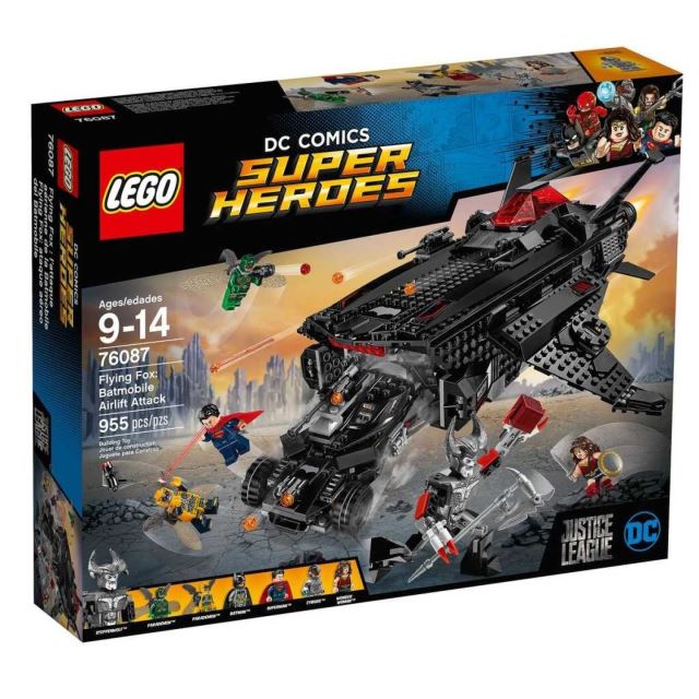 LEGO Super Heroes 76087 Obří netopýr: Vzdušný útok v Batmobilu