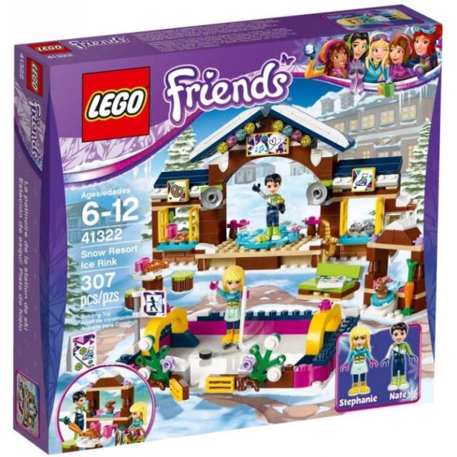 LEGO Friends 41322 Kluziště v zimním středisku