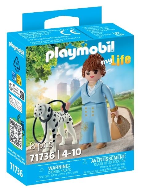 Playmobil 71736 Manažerka s dalmatinem
